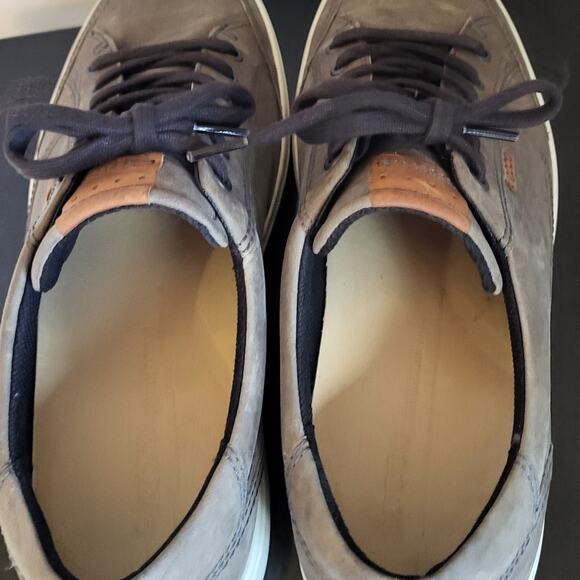 ECCO Hybrid Low Top Sneakers Men's Olive Green Danish Design Mens Size 13 - Picture 7 of 16